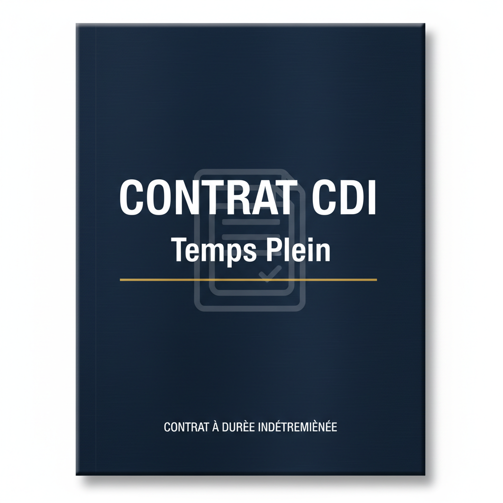 Contrat CDI Temps Plein